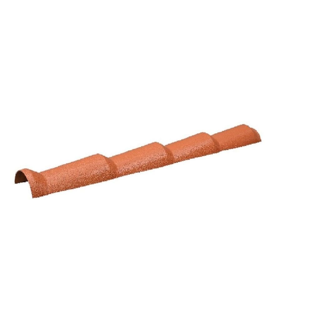 Capa para Acabamento Lateral Pvc Plan Lux Telhas Terracota