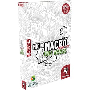 Jogo de Tabuleiro Pegasus Spiele MicroMacro: Crime City Full House