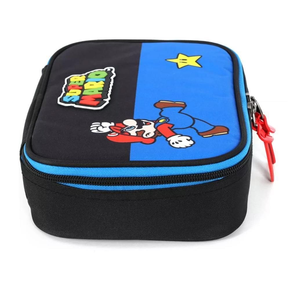 Estojo Box Escolar Infantil Super Mario Licenciado Nintendo