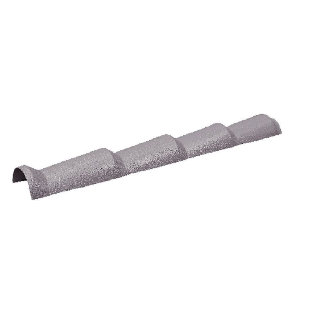 Capa para Acabamento Lateral Pvc Plan Lux Telhas Cinza
