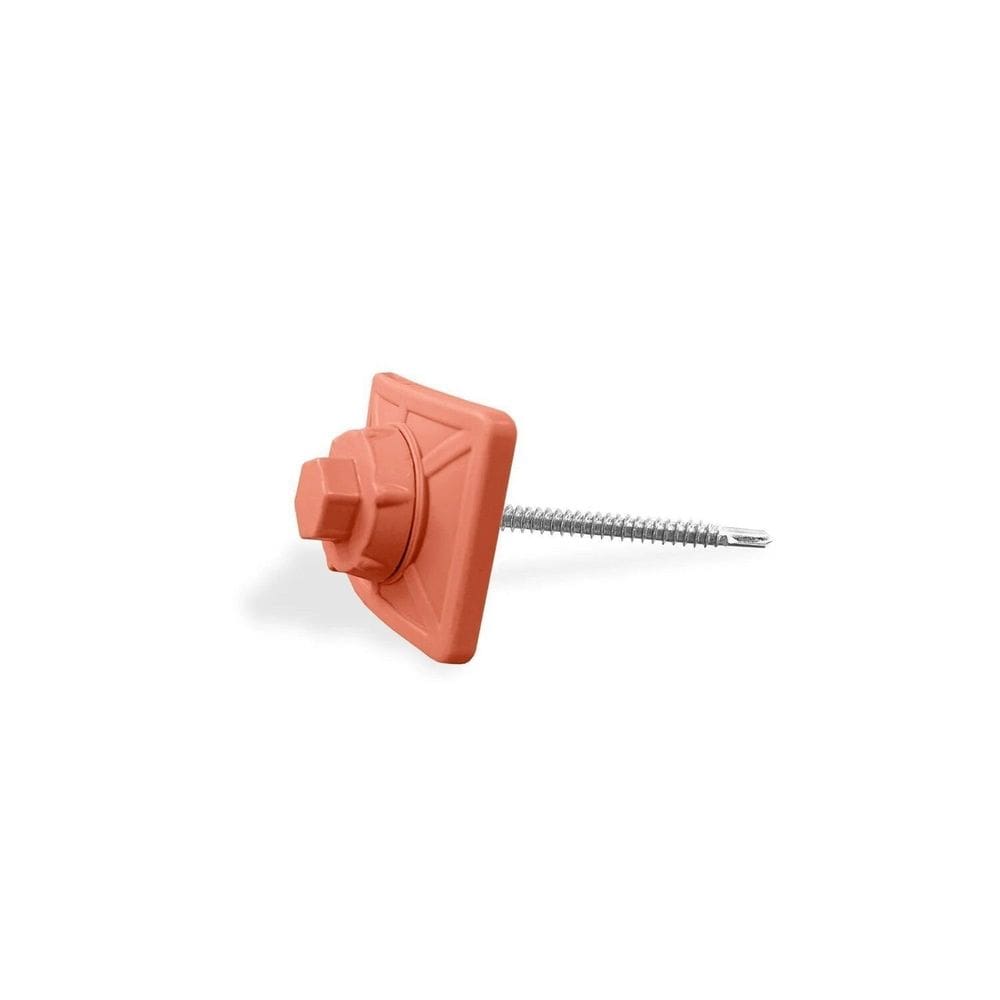 Kit Fixação Pvc Plan 20 Unidades com Parafusos Lux Telhas Terracota