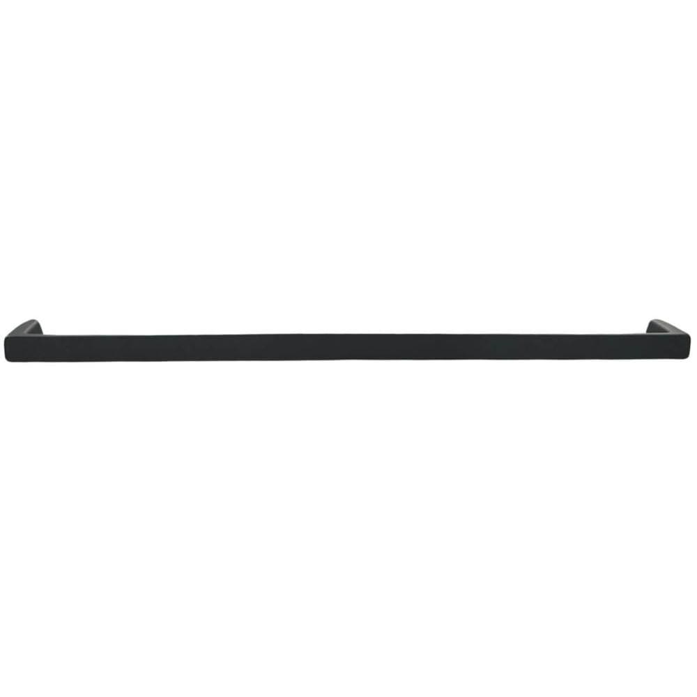 Kit 30 Puxadores para Móveis Zamac Preto Fosco 26cm Porta Ar