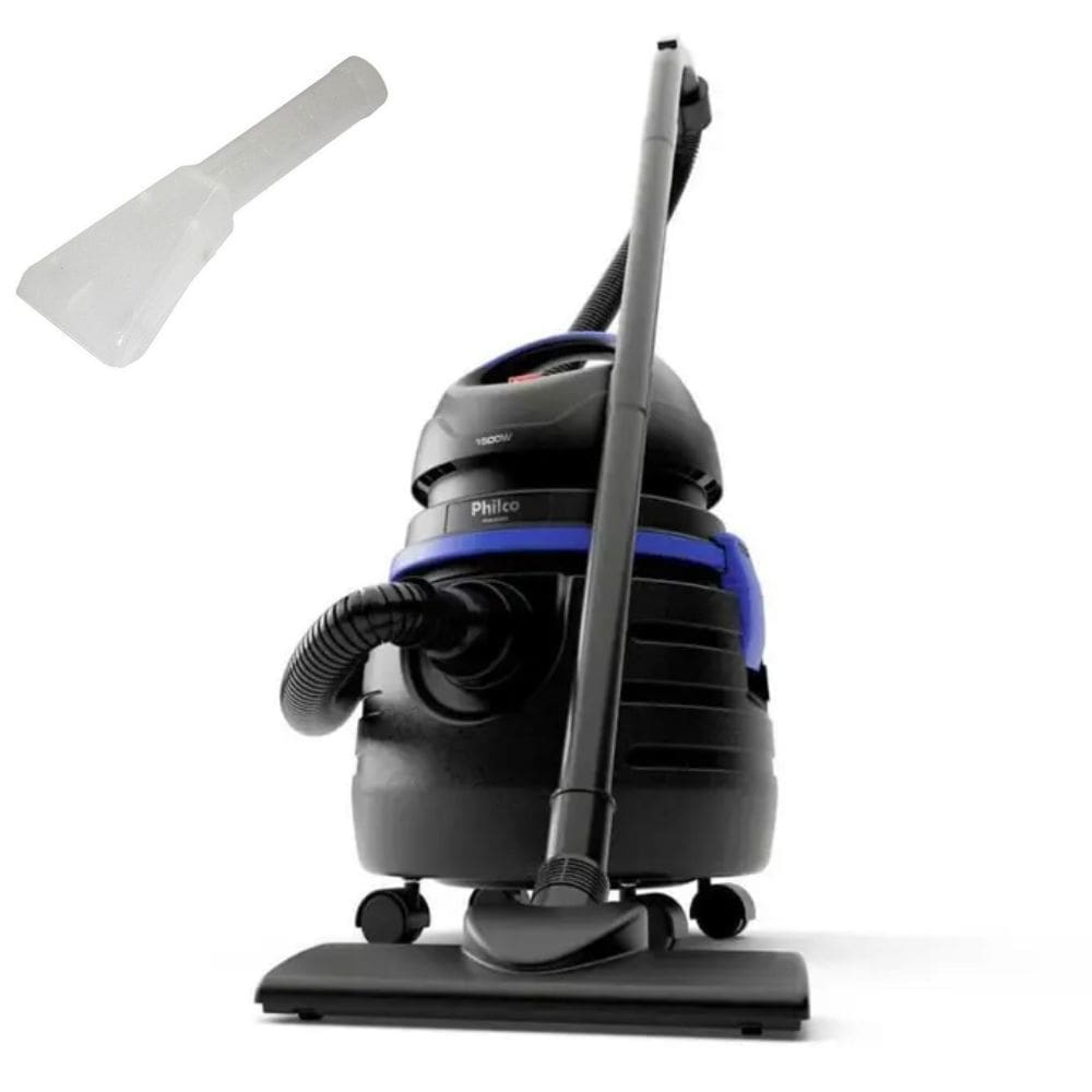 Aspirador De Pó E Água Philco 20L 1500W + Bico P/ Extratora