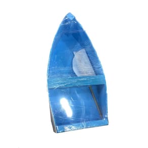 Barco Iemanjá Orixás Madeira 60 Cm Umbanda Candomblé