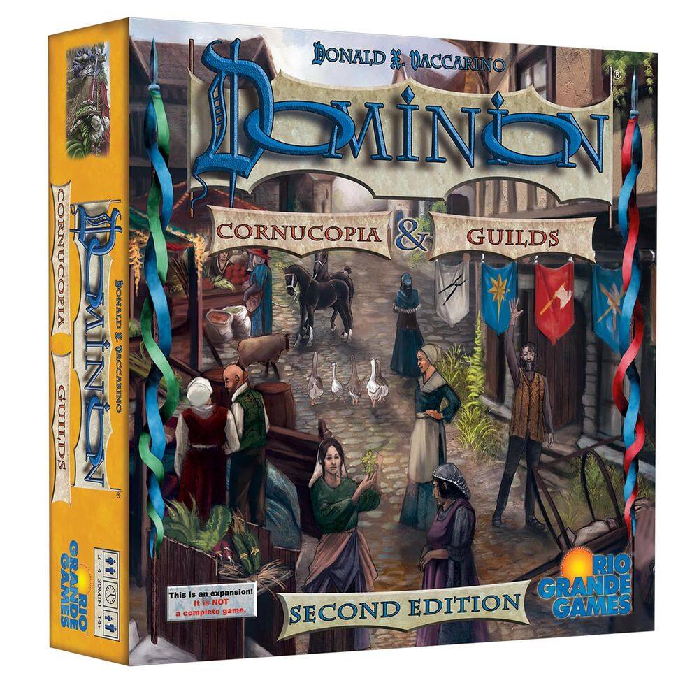Jogo de Tabuleiro Rio Grande Games Dominion Cornucopia & Guilds