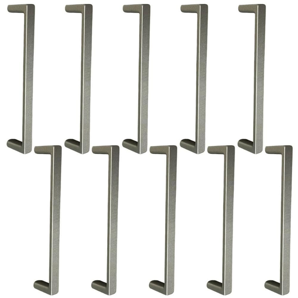 Kit 10 Puxadores para Móveis Alça Reta Oeiras 128mm Zamac Br