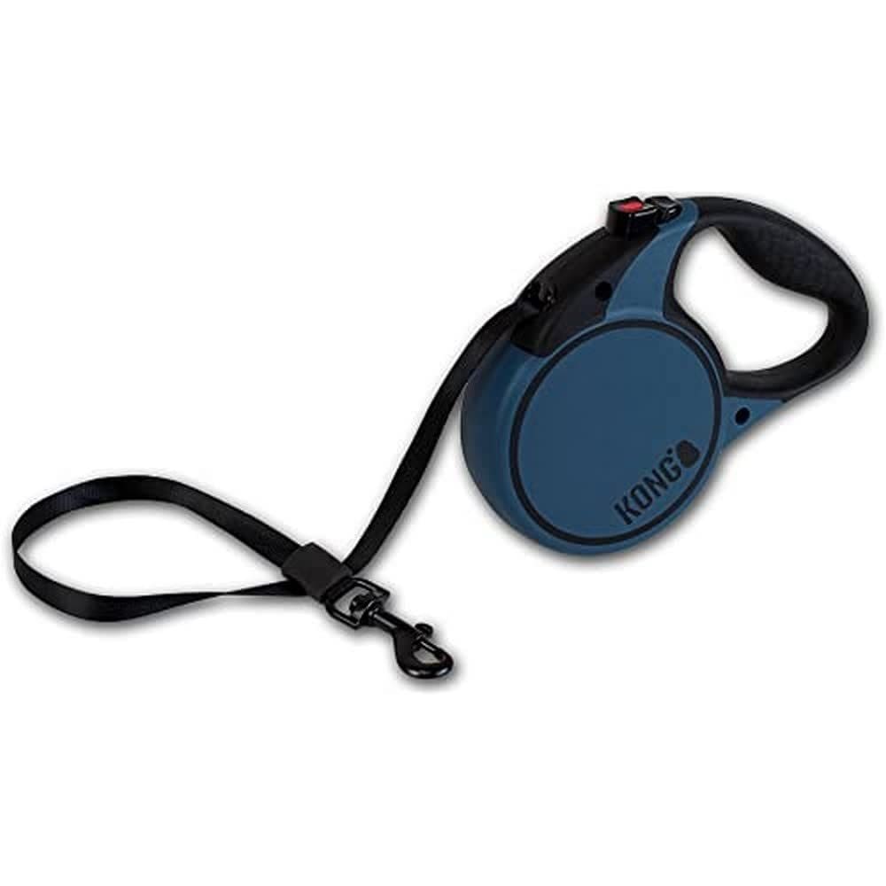 Coleira retrátil para cães KONG Alcott Kong Terrain Blue 5m