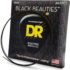 Cordas para baixo DR Strings BLACK BEAUTIES BKB-40