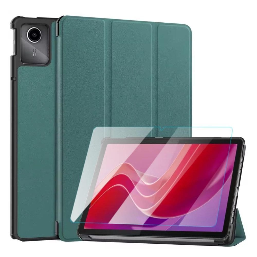 Case Auto Sleep Premium Para Lenovo M11 11 Polegadas + Vidro
