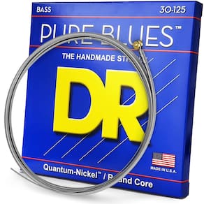Cordas para baixo DR Strings PURE BLUES PB6-30 Medium