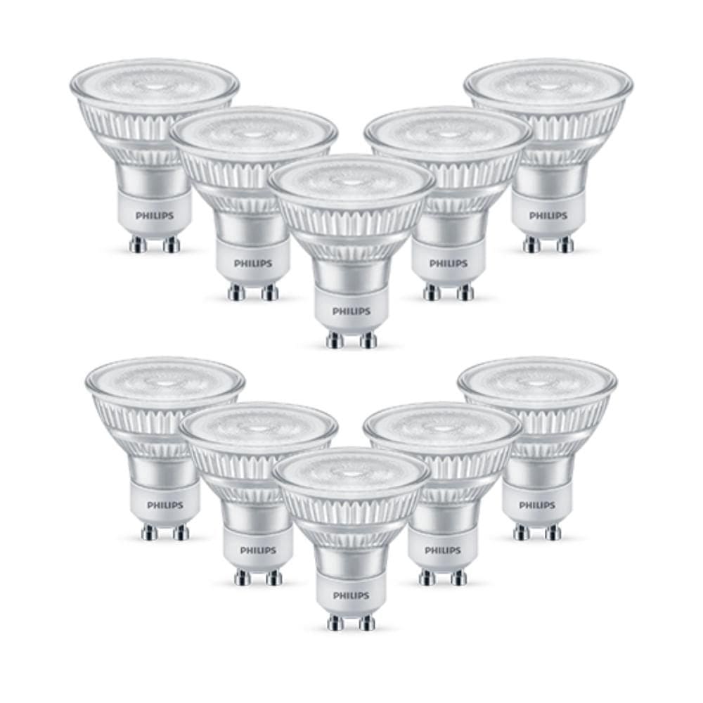 Kit 10 Lâmpada Led Philips dicróica BV GU10 Amarela - 4.8W