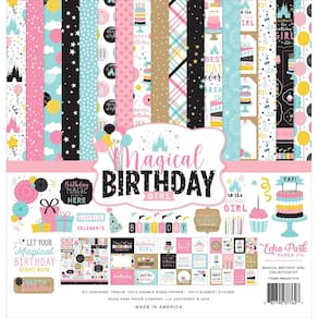 Kit de papel Echo Park Paper Magical Birthday Girl Collection