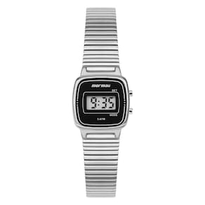Relógio Mormaii Feminino Vintage Prata - MO05301/4P