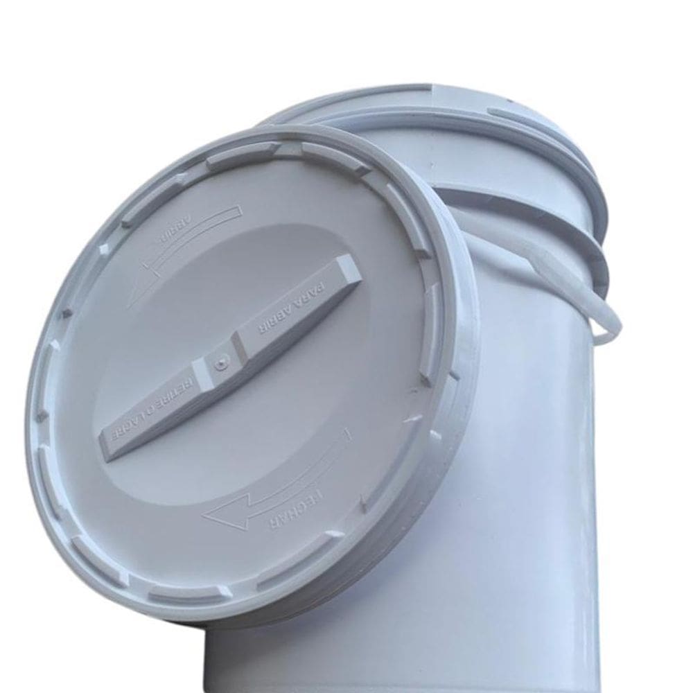 Balde Tampa De Rosquear Para Decoração - Kit 16 Pçs