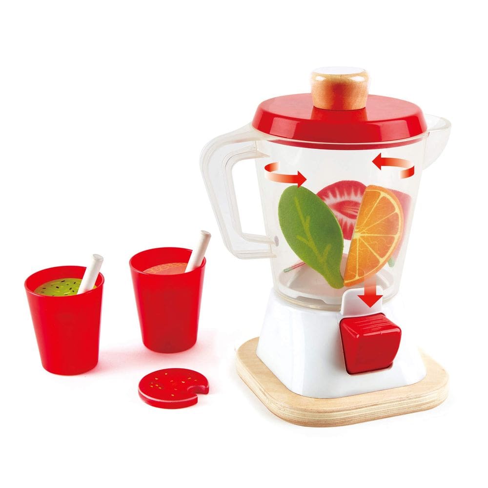 Liquidificador de smoothie de cozinha Hape Smoothie Blender com copos e canudos