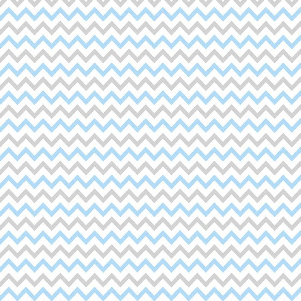 Papel Parede Azul Cinza E Branco Chevron Autocolante Quarto