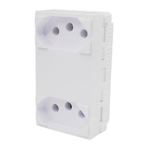 Módulo Tomada Monobloco Dupla 10A I9 95120 Ilumi