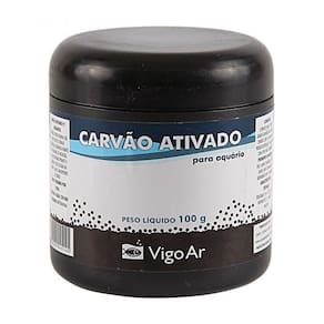 Carvão Ativado para reposição em filtros de Aquário Vigo Ar Carvomax 100g