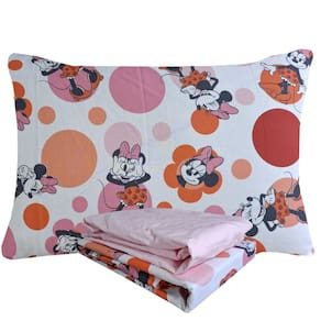 Jogo de Cama Infantil Minnie 100% Algodão Solteiro Estampado 3 Peças Lepper