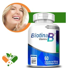 Biotina B7 60 Cápsulas
