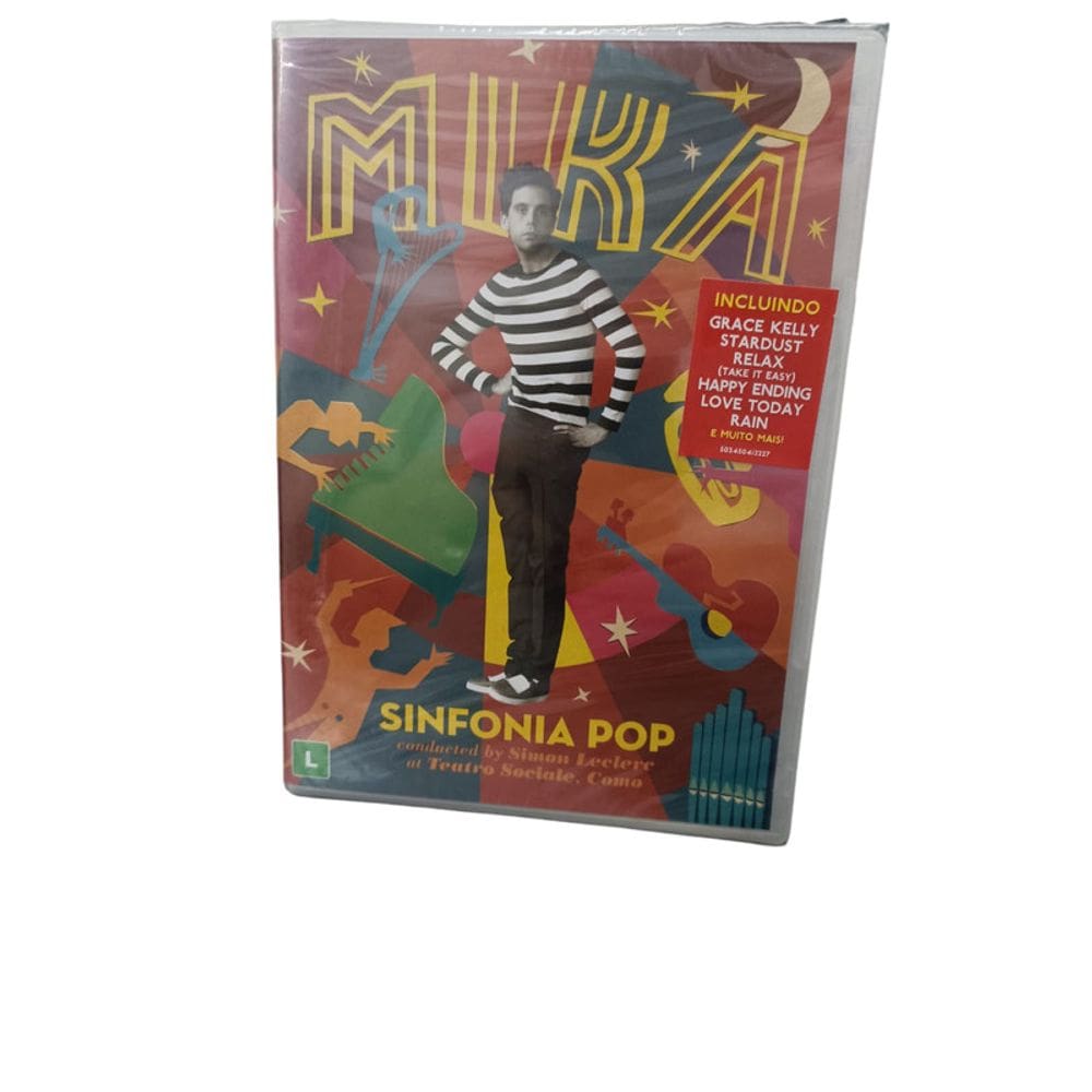 DVD MIKA – Sinfonia Pop (Mika and Simon Leclerc)