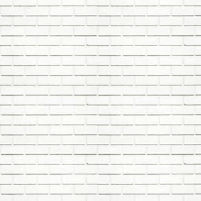 Papel De Parede Tijolos Brancos E Liso Autocolante Sala