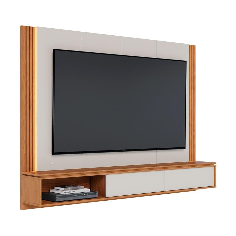 Painel Home Suspenso Loa Para TV até 75" Polegadas Com LED