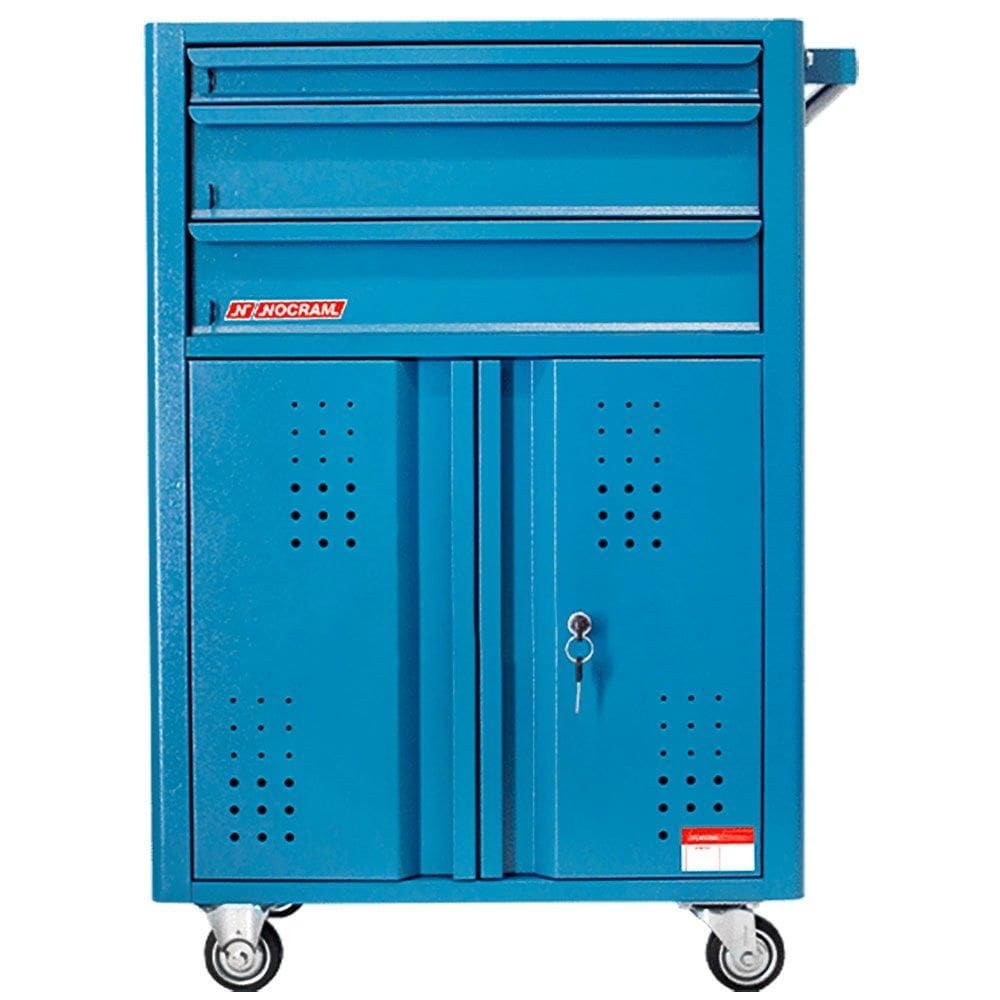 Carrinho Fechado Oficina 2 Portas e 3 Gavetas 600x400x905mm