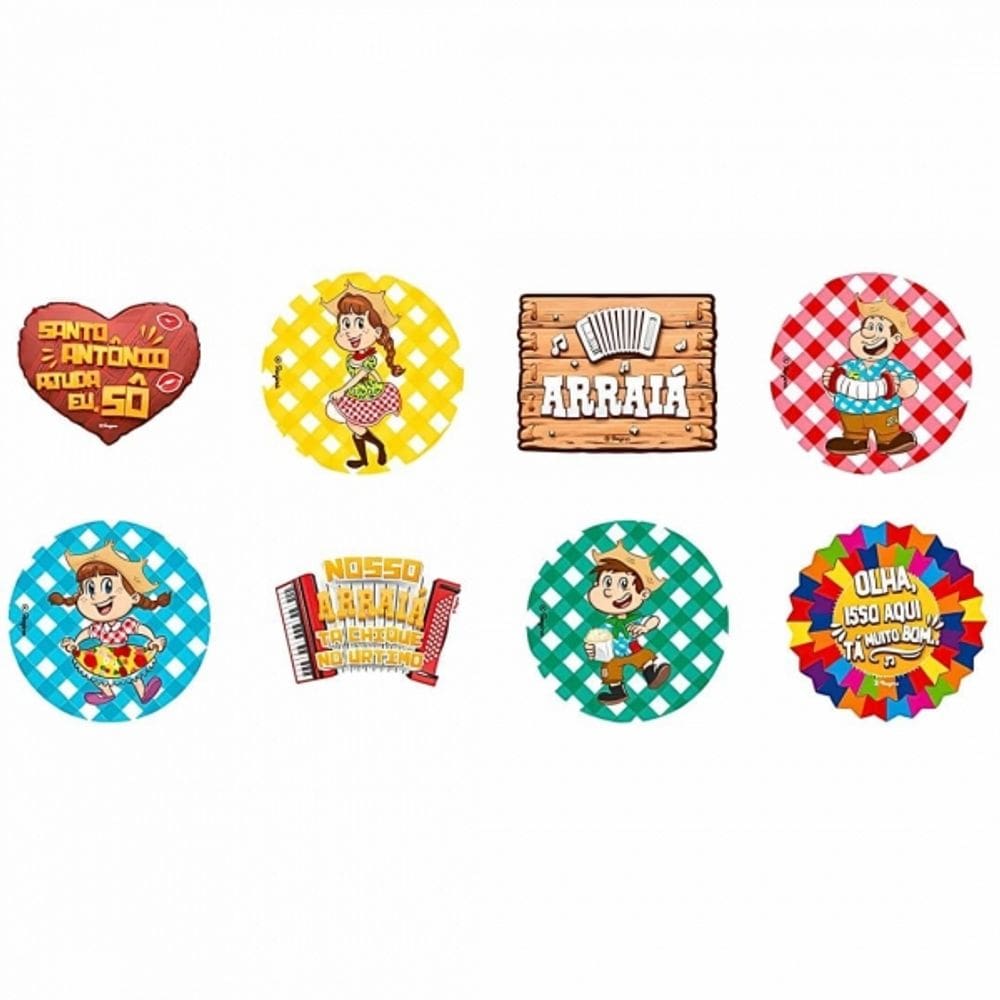 Picks Para Doce Arraia Regina Junina 8un
