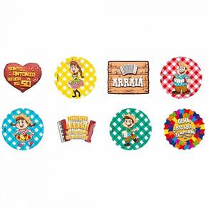 Picks Para Doce Arraia Regina Junina 8un