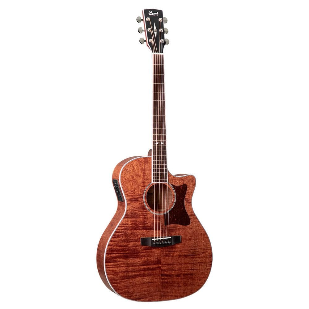 Violão Cort Elétrico Auditorium Sólido Ga5f Fmh Open Pore