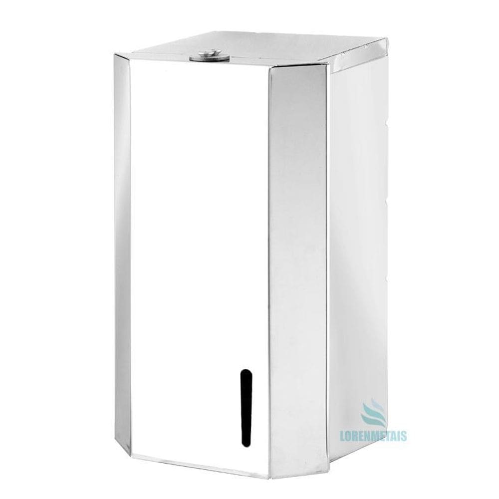Porta Dispenser Inox Papel Higiênico Cai Cai Ideal Dentista