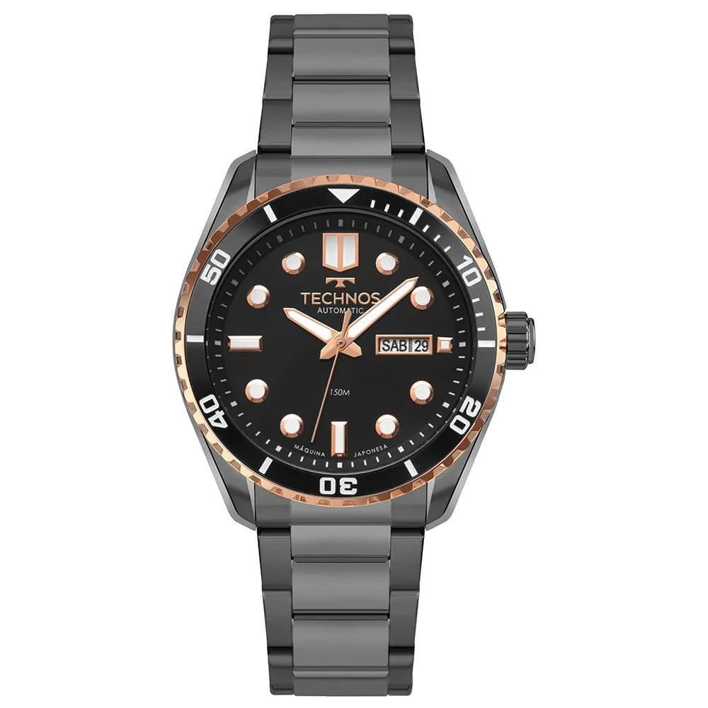 Relógio Technos Masculino Automatico Diver 8205OY/1P