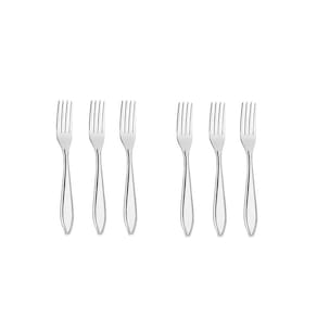 Garfo de Sobremesa Talheres Aço Inox Victoria 6un