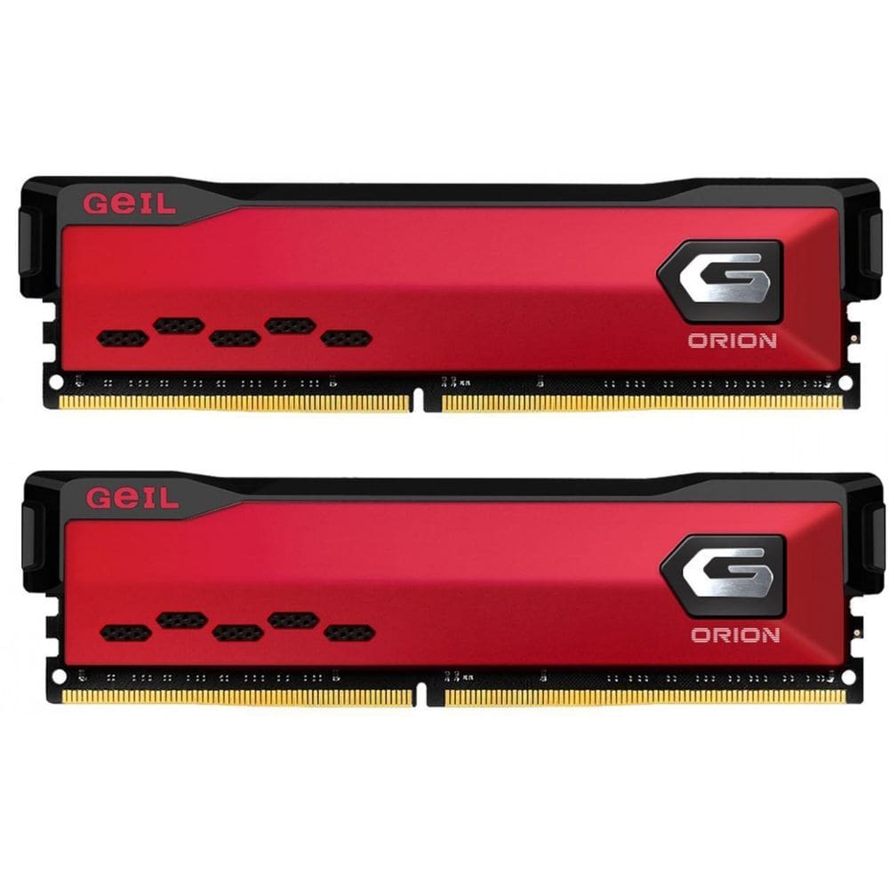 Memória Ram, Orion, 16GB (2x 8GB), 3200MHz, DDR4, CL16, Vermelho - Geil