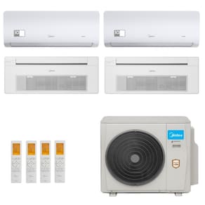 Ar-Condicionado Multi Split Inverter Midea 42.000 (2x HW 9.000 + 1x Cassete 1 Via 12.000 + 1x Cassete 1 Via 18.000) Quente/Frio 220V