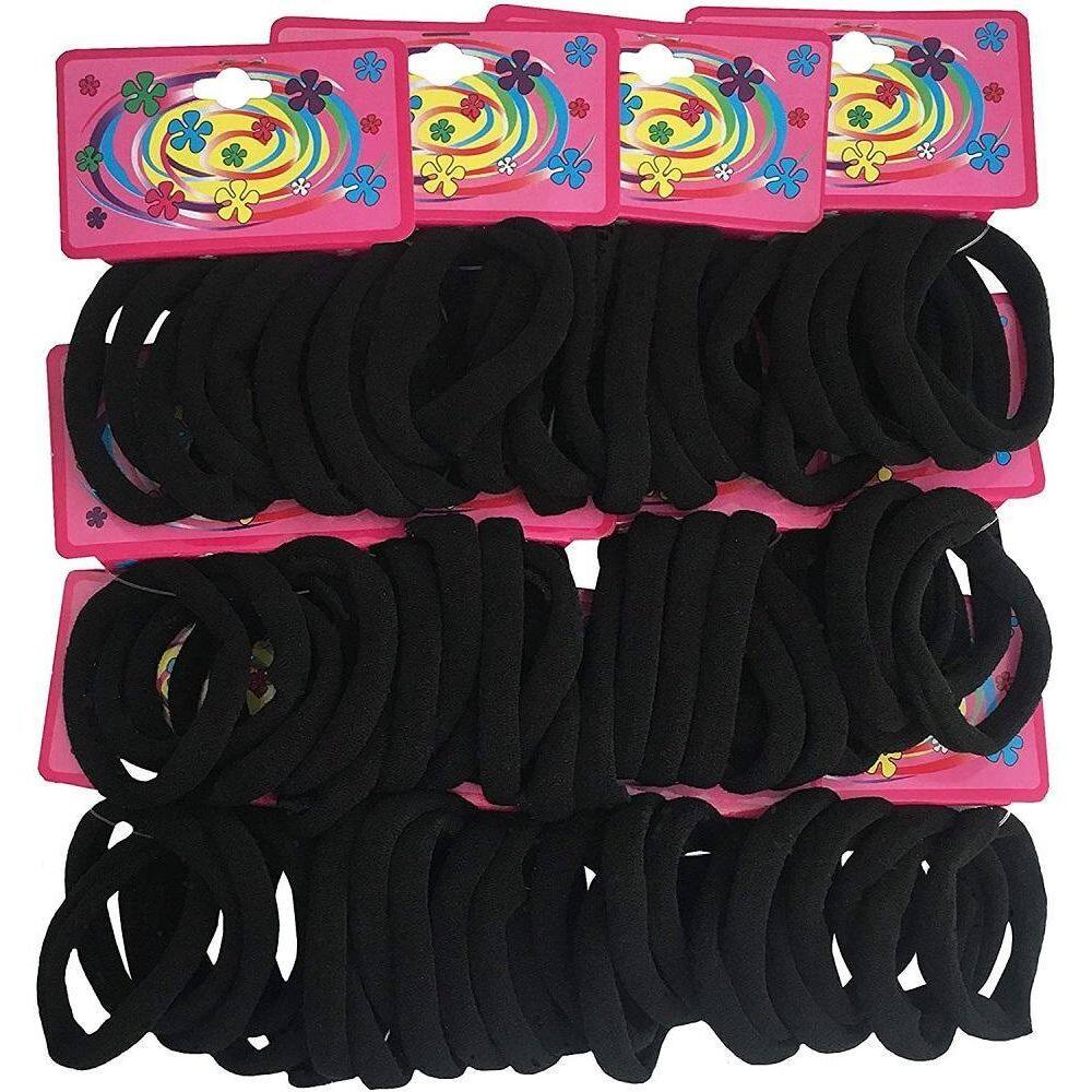 Kit 240 Unidades Elástico De Cabelo Rabicó Xuxinha Preta
