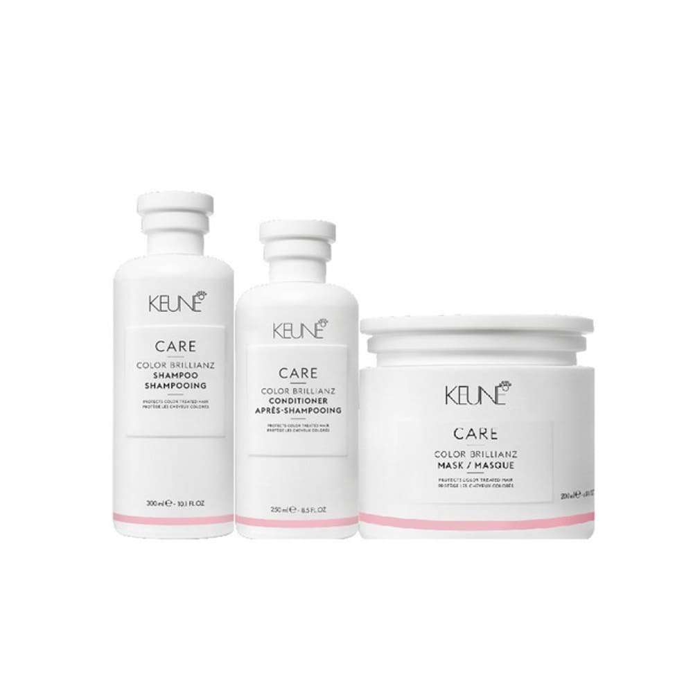 Kit Home Care Keune Color Brillianz Shampoo Conditioner Mask