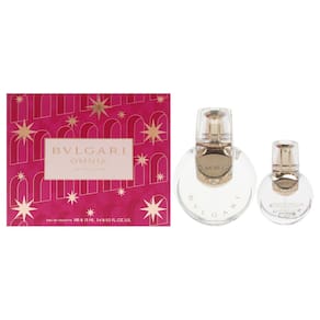 Conjunto de presente cristalino Perfume Bvlgari Omnia 100mL EDT Spray