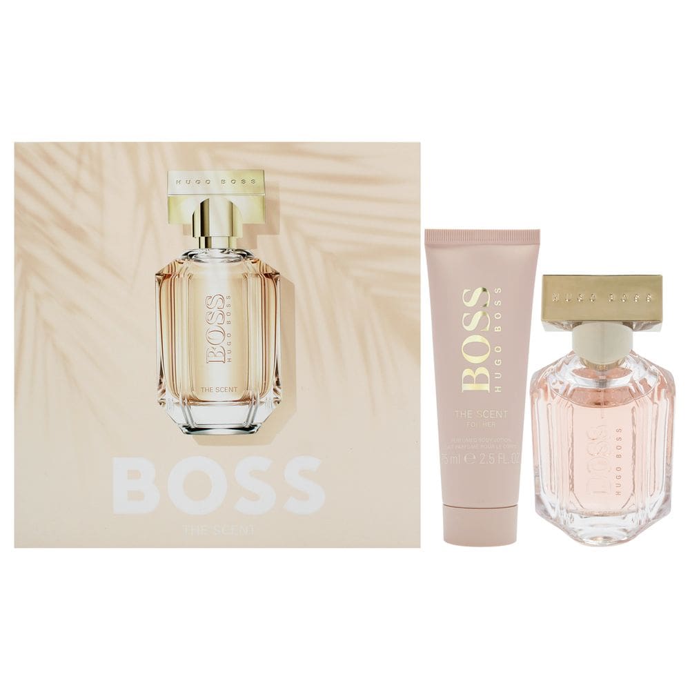 Conjunto de presente de 2 peças Perfume Hugo Boss Boss The Scent para mulheres
