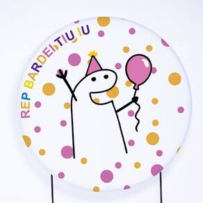 Painel Decorativo para Festa 1,50x1,50 metros Vesti Fácil com Elástico Bento - Fera Print