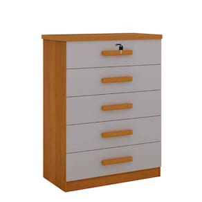 Cômoda Solteiro 5 Gavetas Ipanema 100 MDF D Doro Móveis