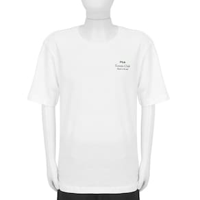Camiseta Fila Tennis Club Junior Branca