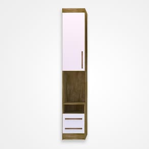 Modulo JA Mesa de Cabeceira Alto Georgia Jequitibá/Off White JEQUaJequitibá/Off WhiteITIBÁ/OFF WHITE