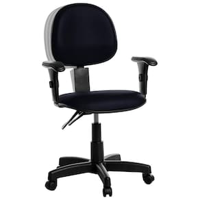 Cadeira Ergonômica Executiva Com Braço Rce Azul Escuro