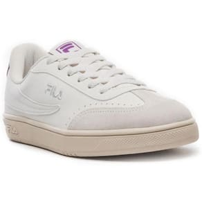 Tênis Fila Court 80 Feminino - Branco e Roxo