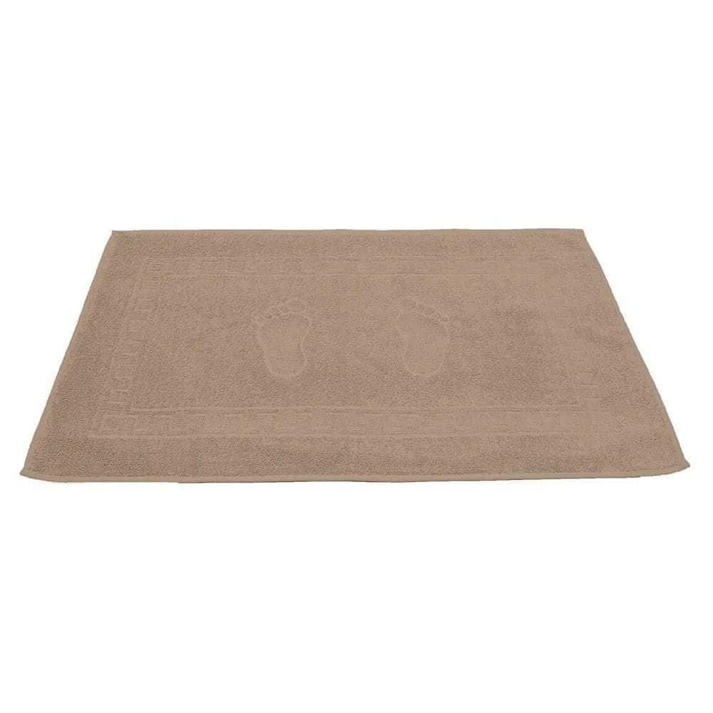 Toalha Piso Buettner Felpudo 100% Algodão Pezinhos 45cmx70cm Khaki
