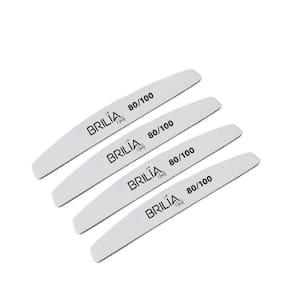 Brilia Nails Lixa Boomerang 80-100 Un - Elegância Garantida