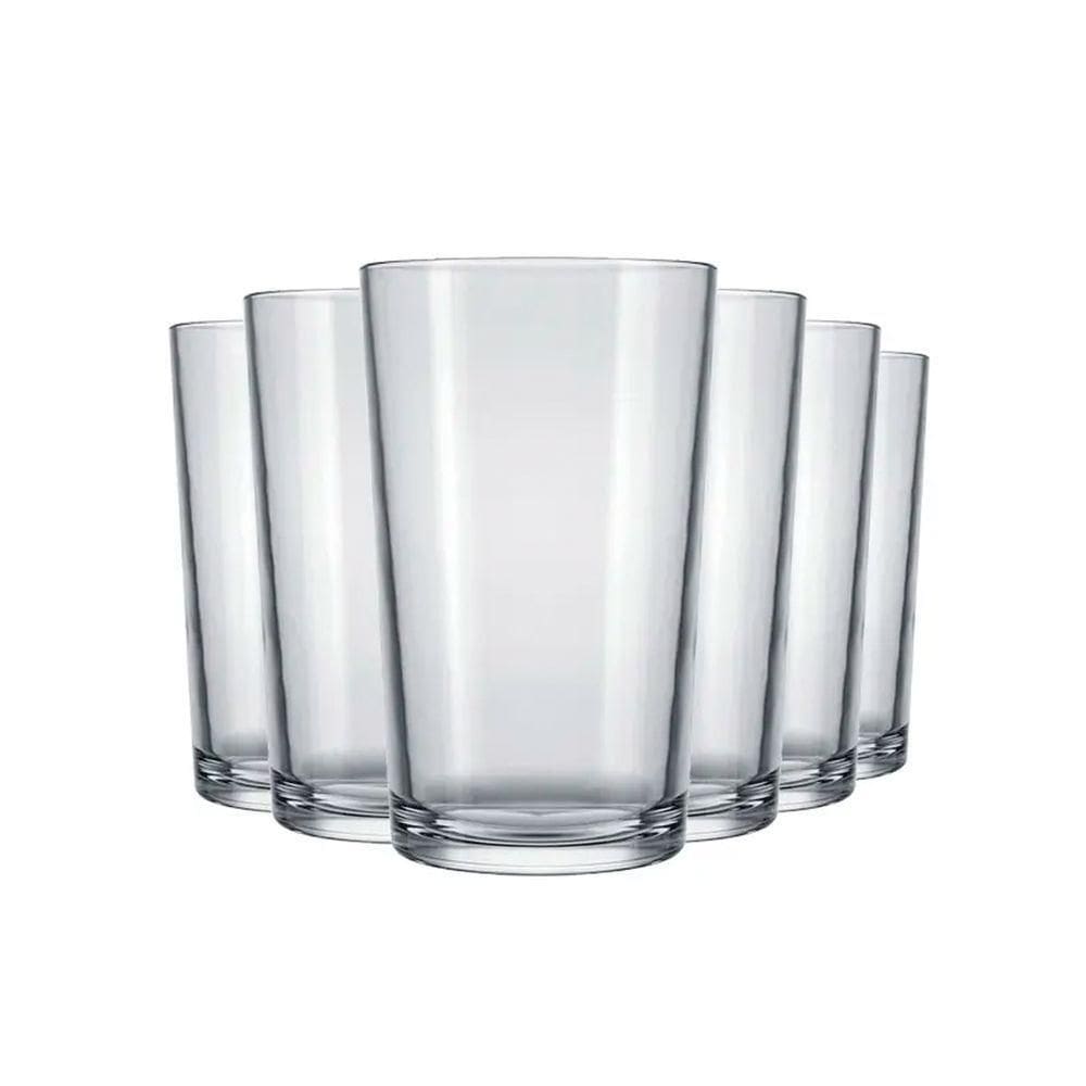 Copo Long Drink Para Bar 340ml 6 Unidades - Nadir 2606/030