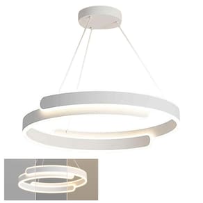 Lustre Pendente Plafon Luminaria LED 3 em 1 Moderno Luxo Decoraçao Casa Quarto Sala de Estar Recepçao Ambiente Residencial Comercial